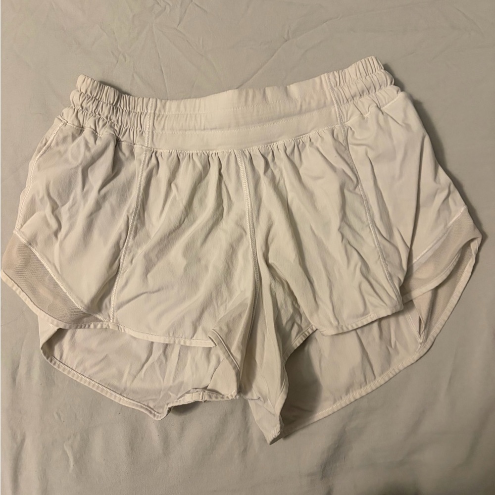 lululemon athletica Women's Cream Athletic Shorts